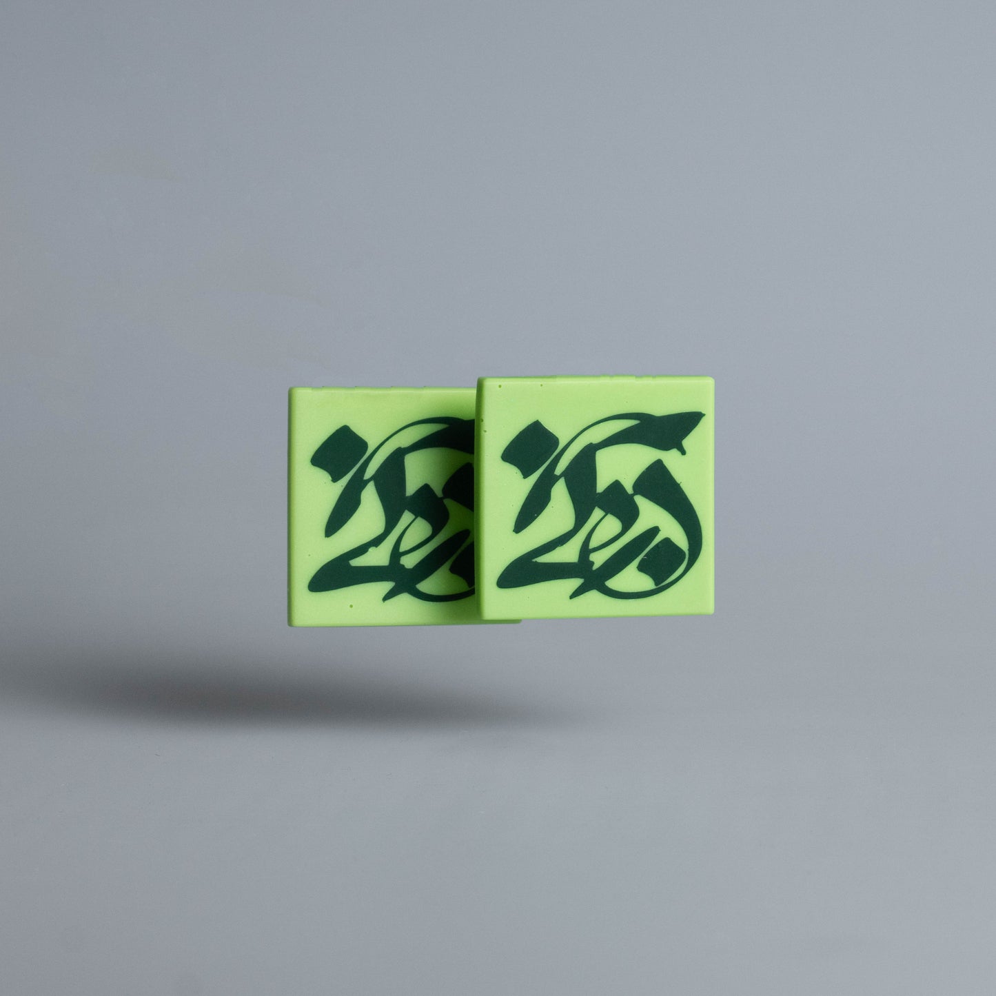 Green Serenade Shoe Clips