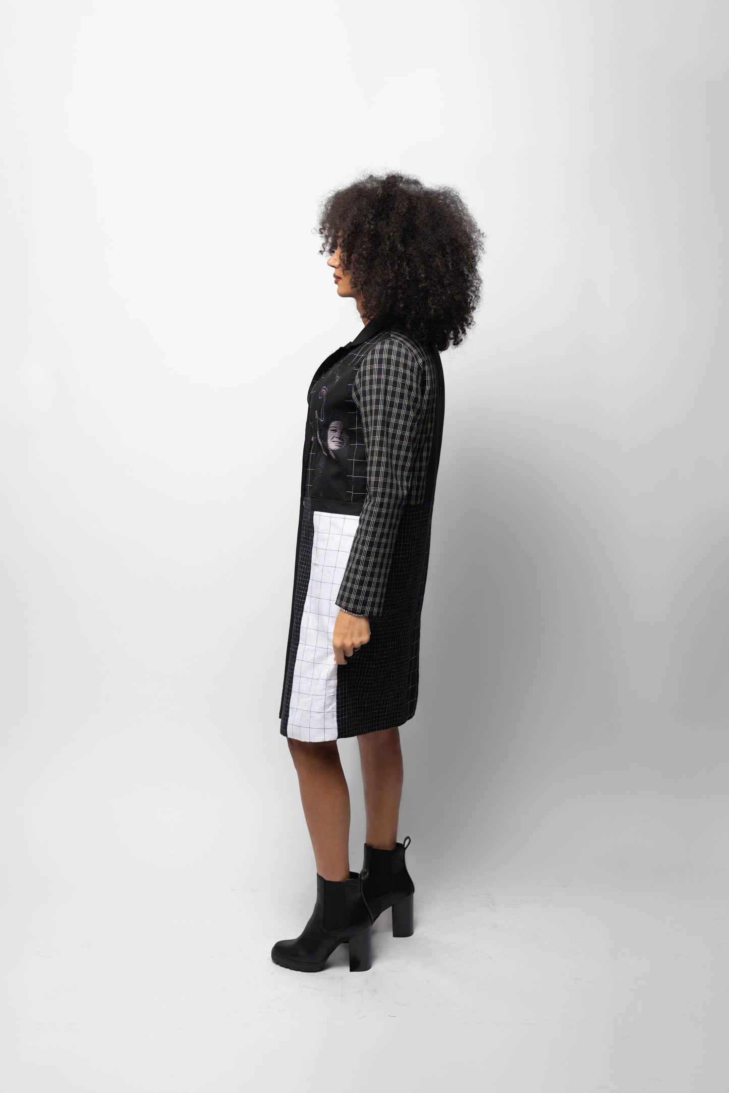 Razani Light Noir Cotton Coat