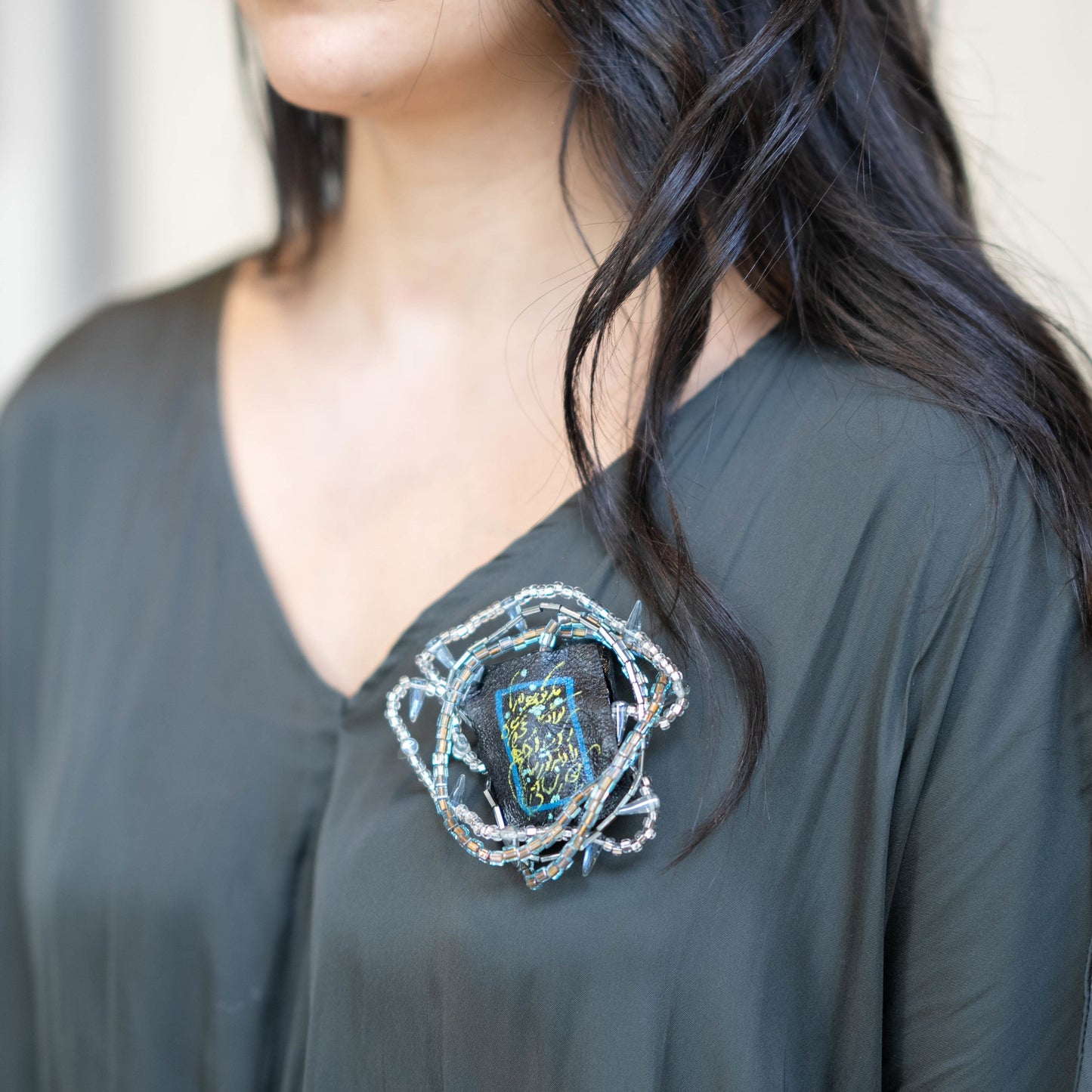 Luminous Shimmer Brooch