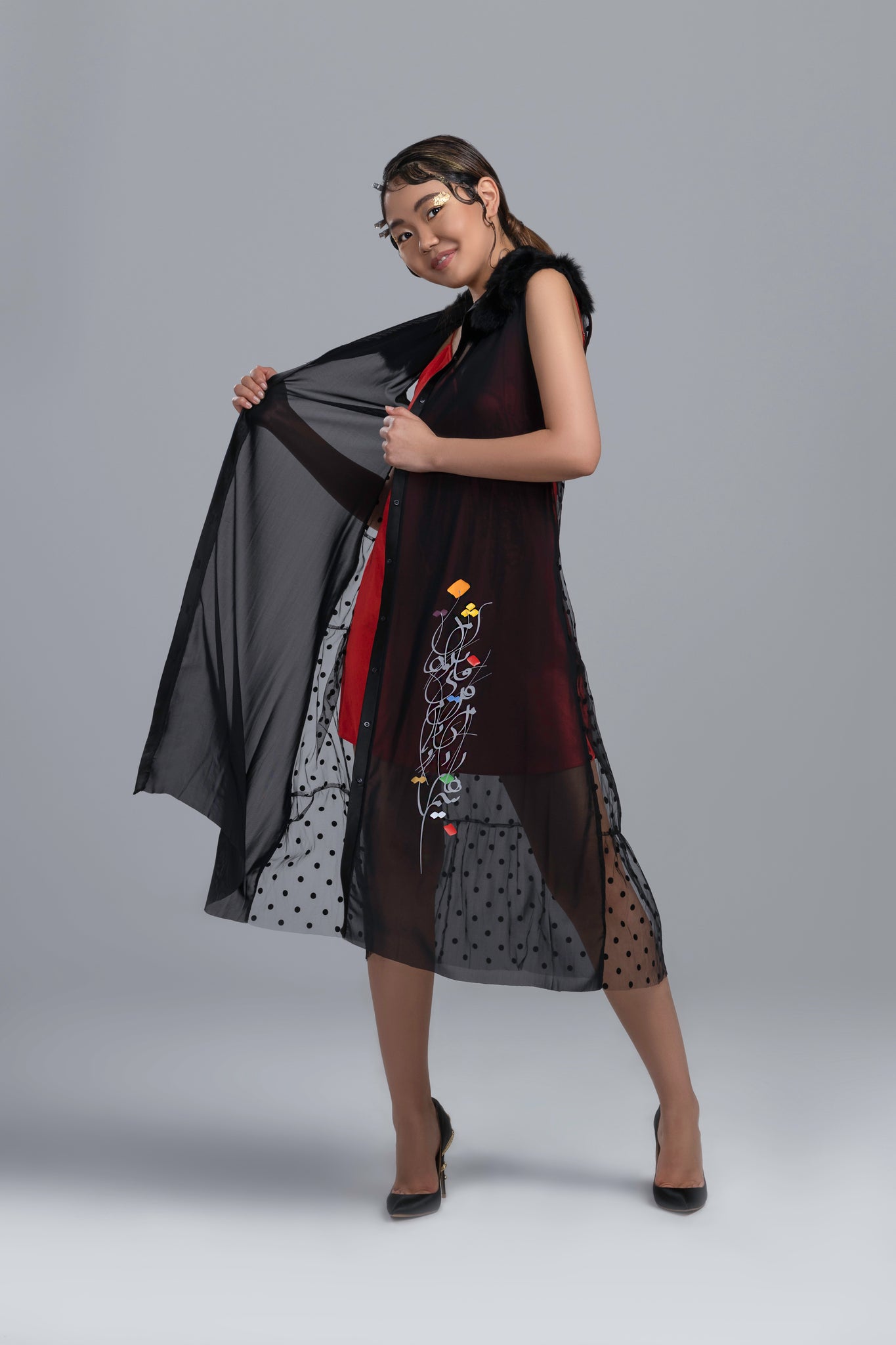 Razani Porlka Dot Series Cardigan