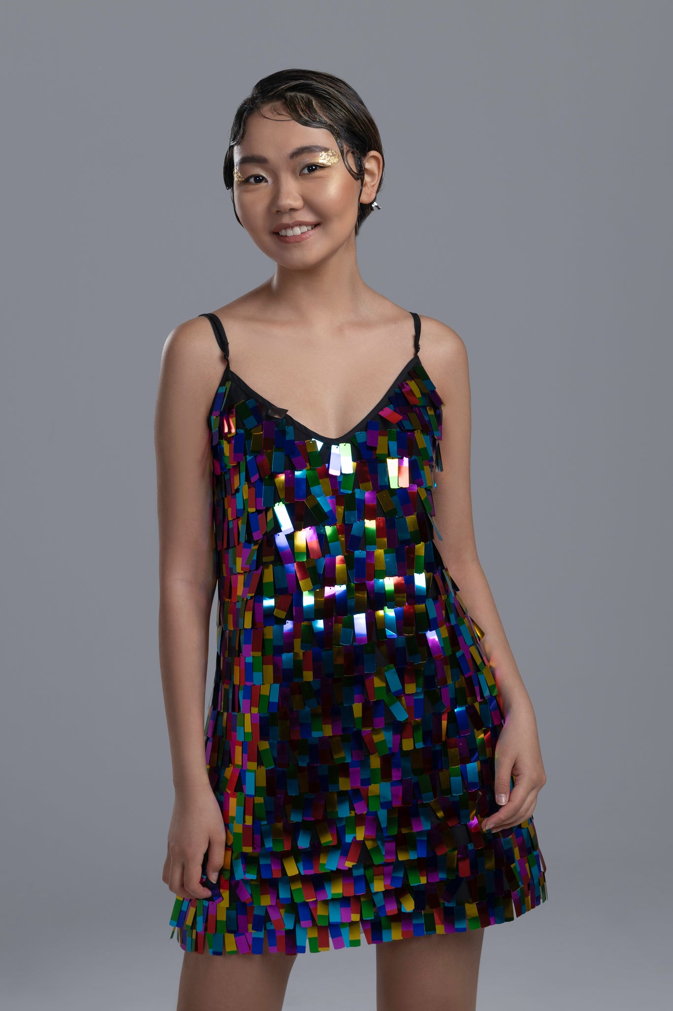 Razani Vibrant Disco Dress