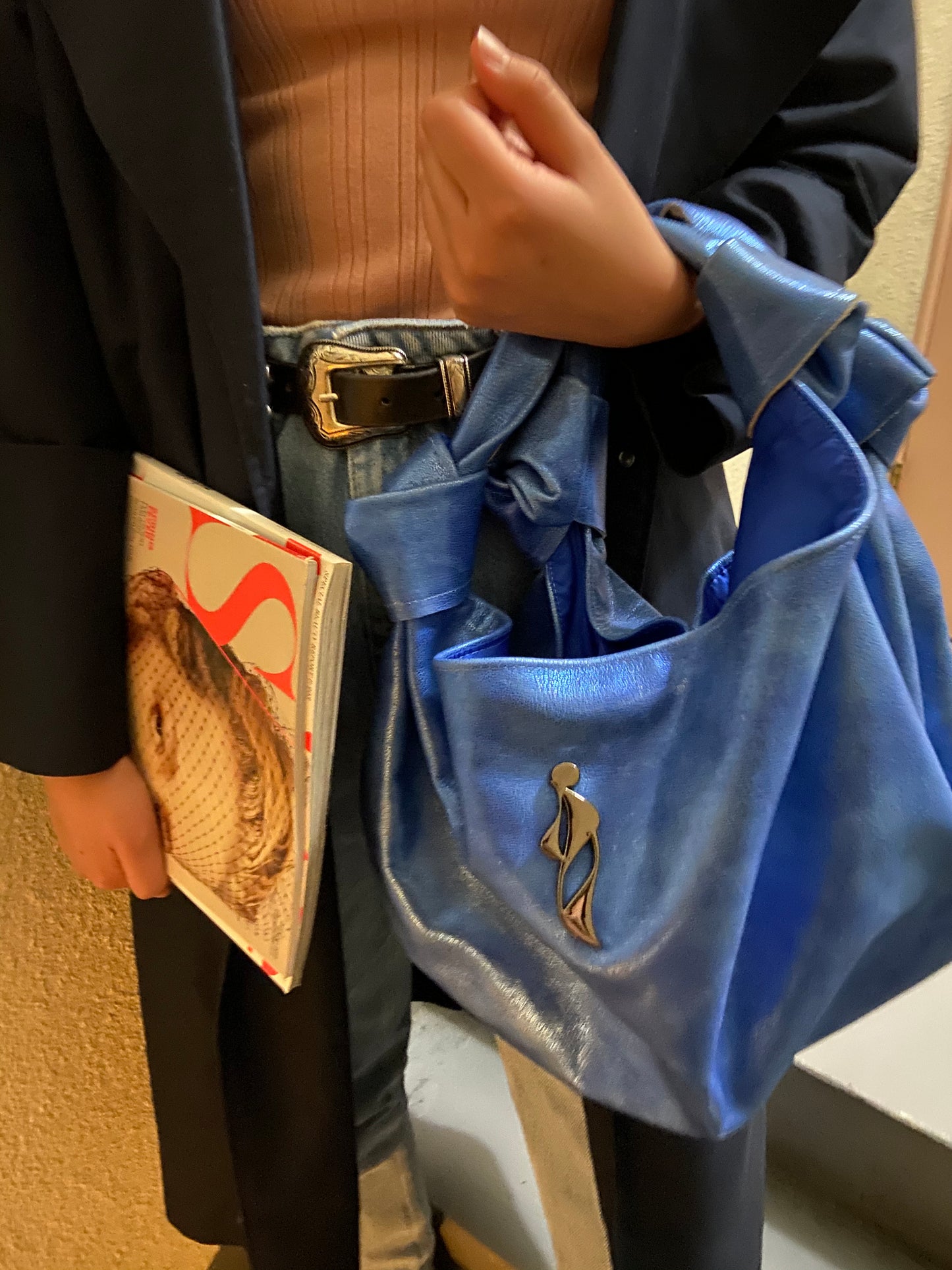 Razani Ocean Blue Handbag