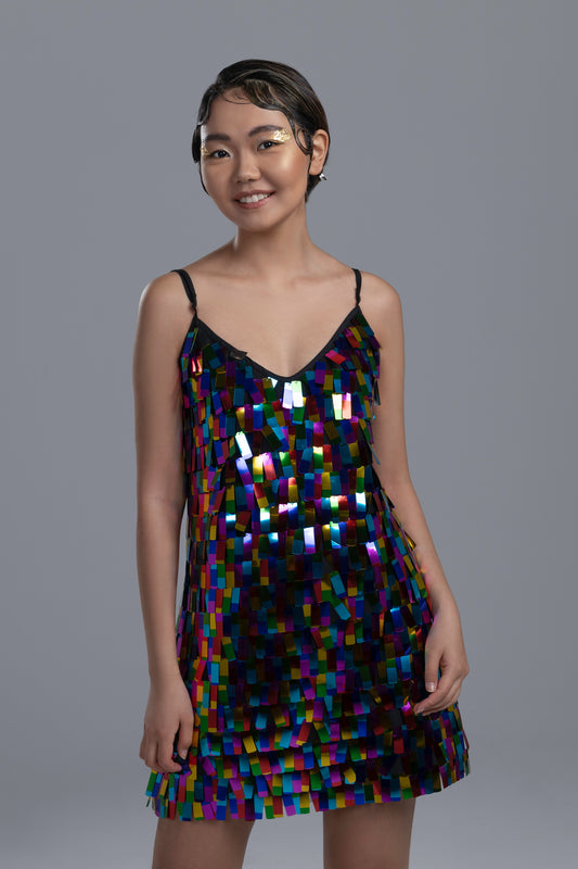 Razani Vibrant Disco Dress